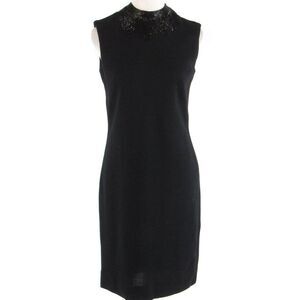 Black JUNIOR ACCENT beaded dress M